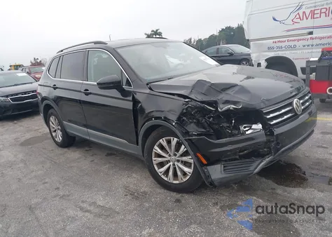 2018 Volkswagen Tiguan 2.0T Se/2.0T Sel из США, поврежденный, VIN 3VV3B7AX0JM134048